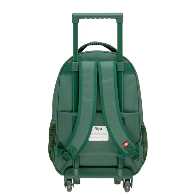 Mochila Escolar Filgo 2026 Starpak College 18" Verde con Carro Art.MO26-TSTCLG-004